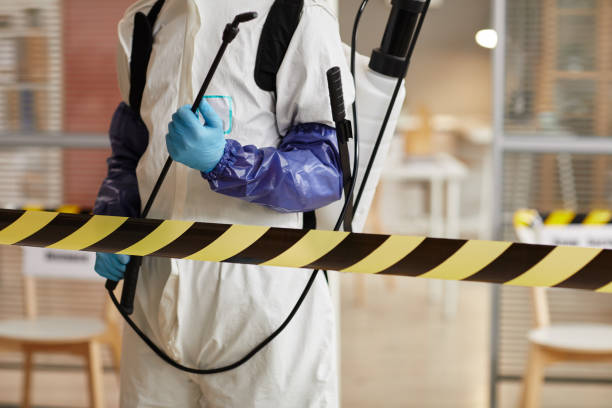 Professional Trauma Scene Cleanup technician working in Pollock Pines, CA